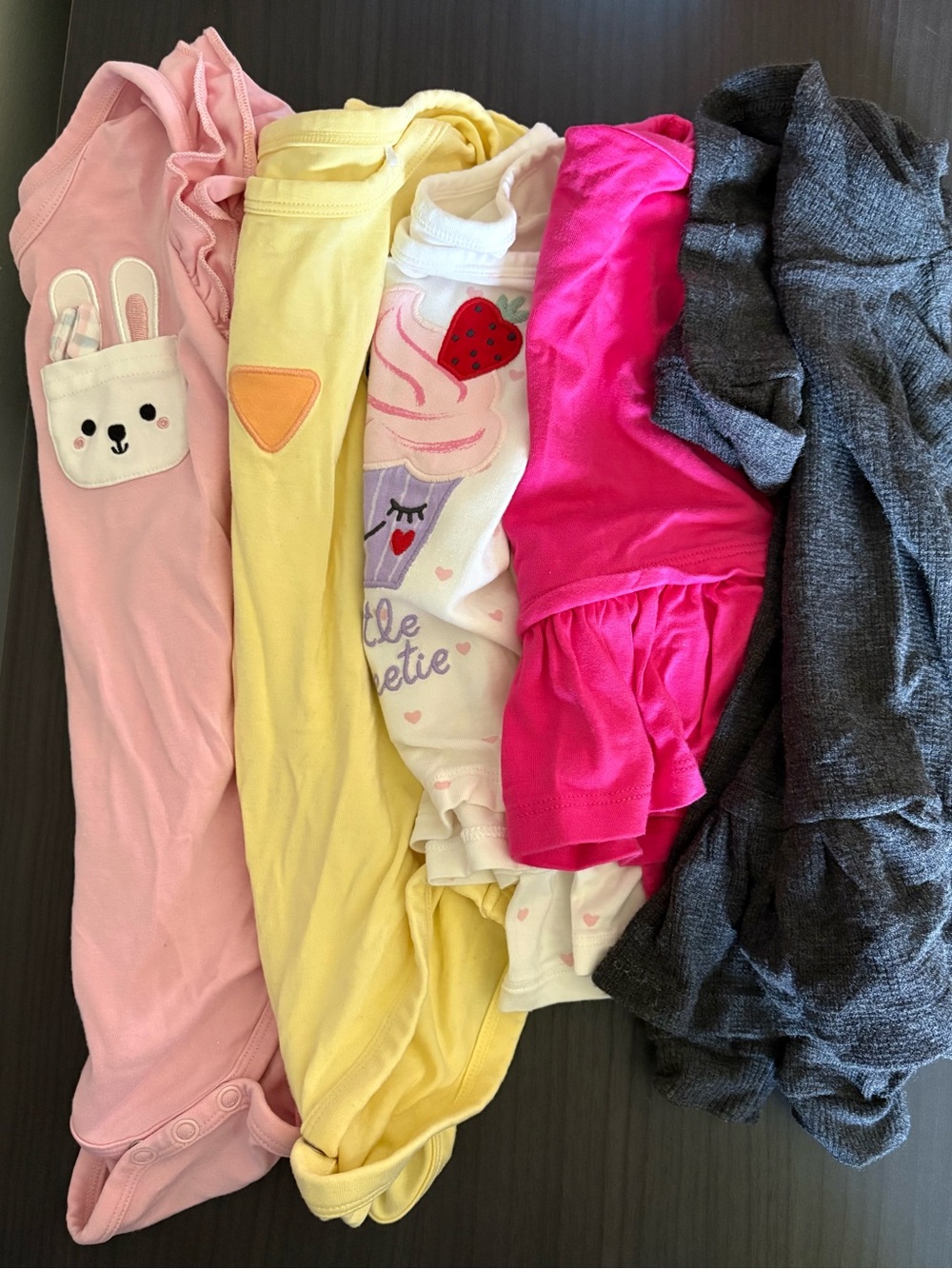 Little sleepies shirt bundle 6-12